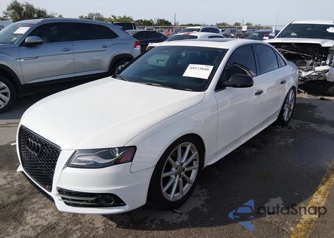 2011 Audi S4 3.0 Premium Plus из США, поврежденный, VIN WAUBGAFLXBA001405